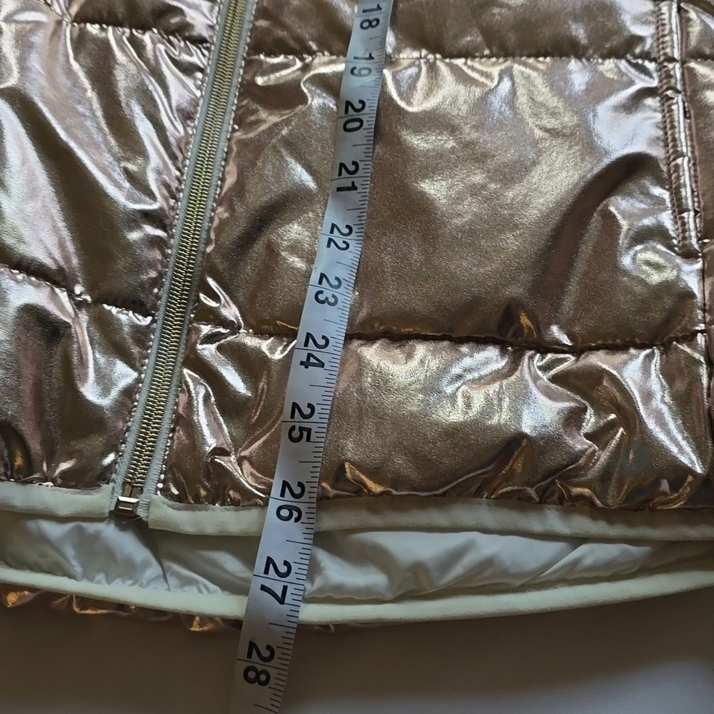 Rose Gold Puffer Vest - Picture 13 of 14